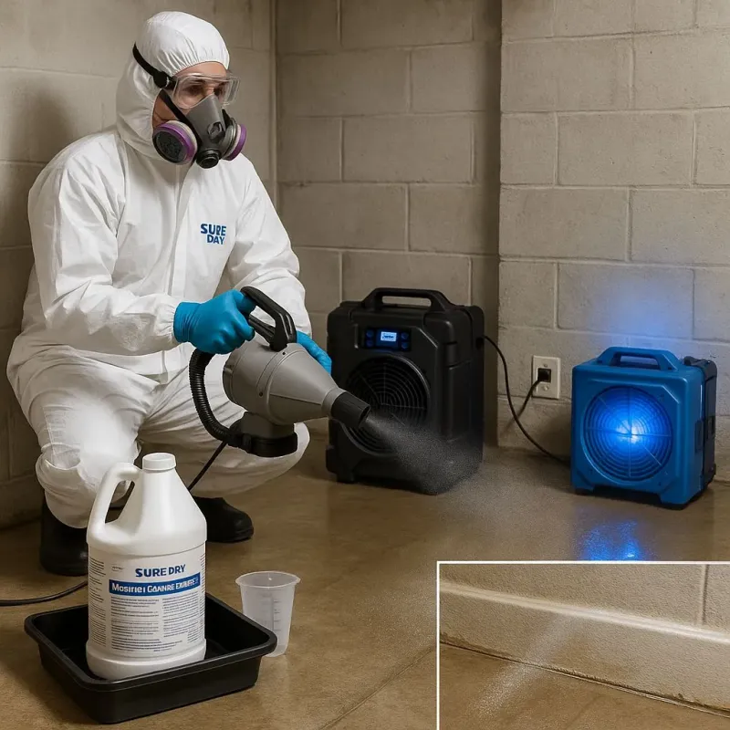 Sanitization and Odor Removal process in Lake of the Woods, IL