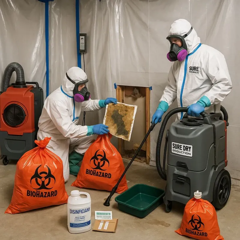 Contaminated Water Handling Protocols process in Lake of the Woods, IL