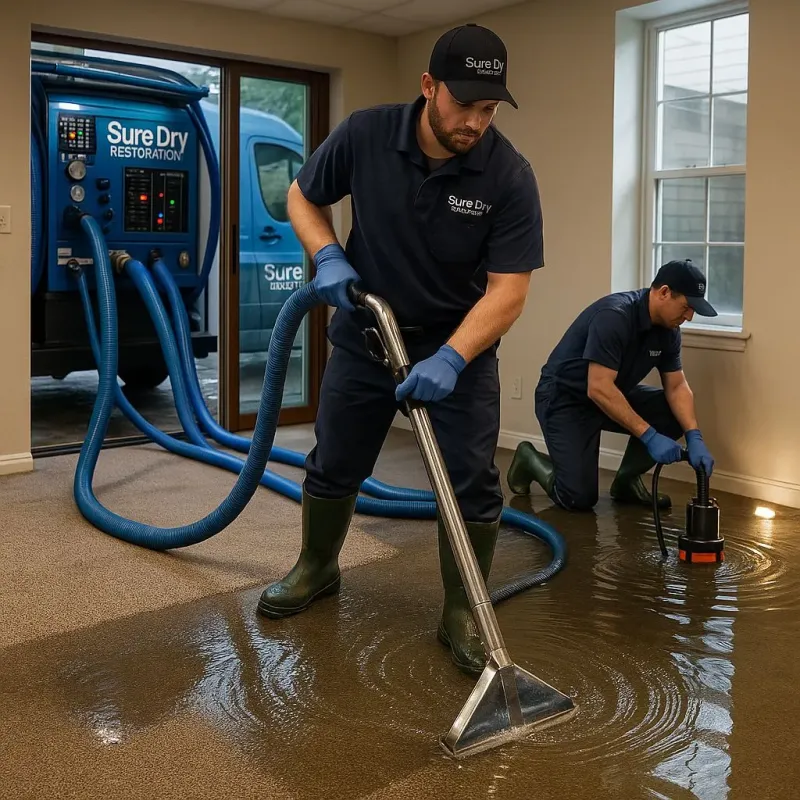 Water Extraction and Removal process in Lake of the Woods, IL